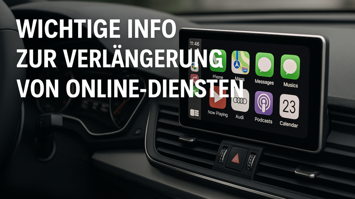 News Teaser Verlängerung von Online-Diensten